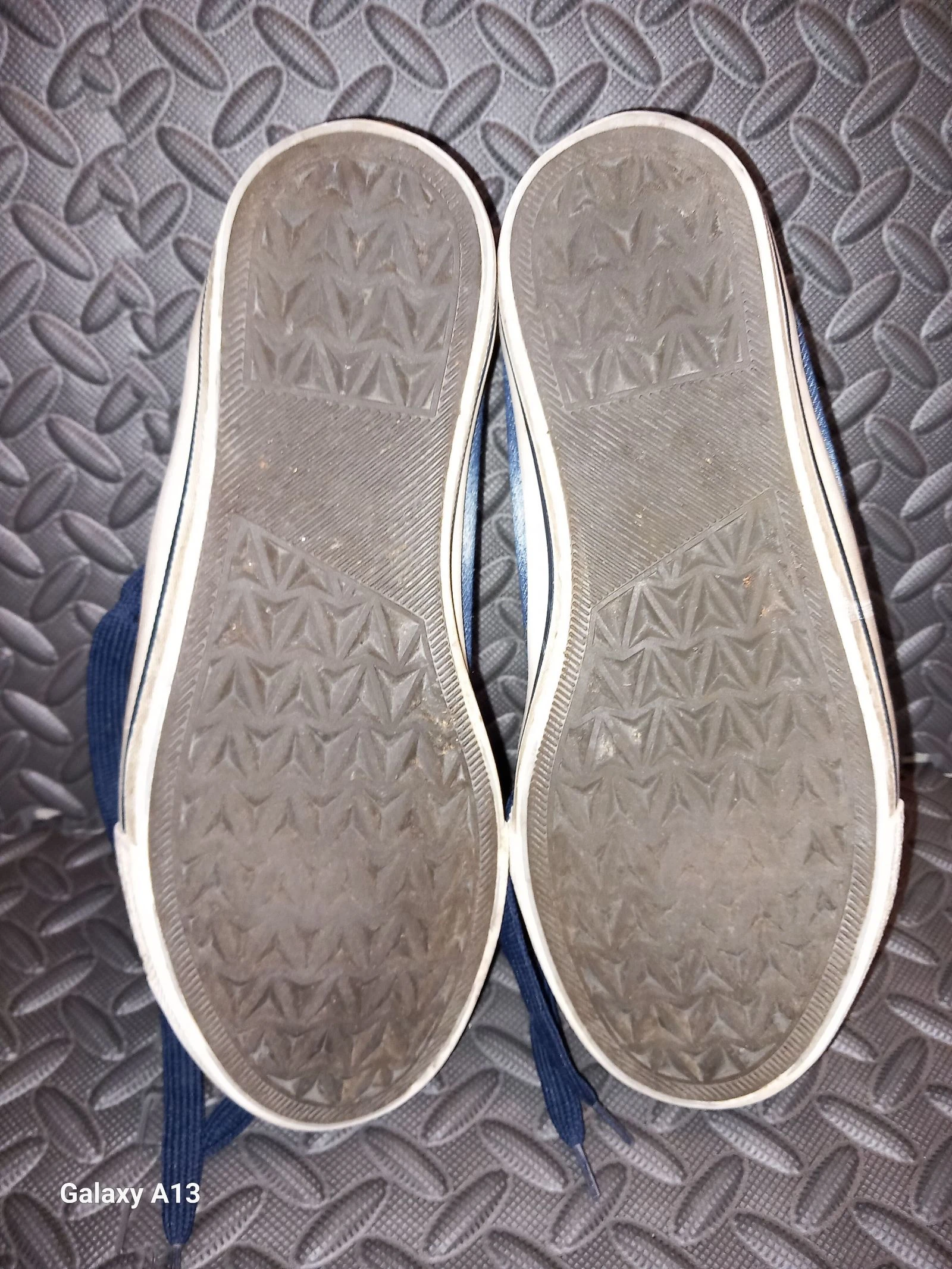 Low-top canvas sneakers No Way – Washed Jean Effect – Size 40 – photo 7